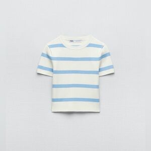 Zara Cropped Knit Sweater